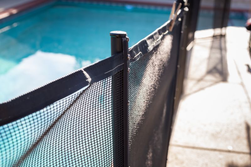 Removable Mesh Pool Fence